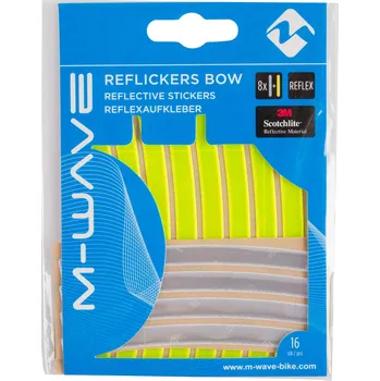 M Wave reflexní nálepky 16 ks