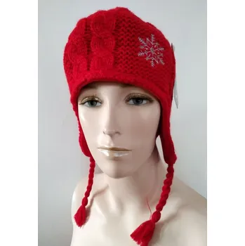 Pokrývka hlavy Dámská zimní čepice VOXX čevená