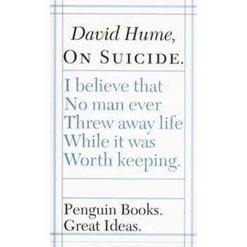Učebnice On Suicide - David Hume