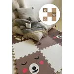 Minideckfloor podlaha 9 dílů - koloušek a méďové 0120