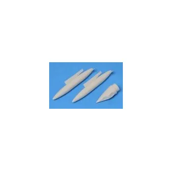 Plastikový model 1/72 S35E Draken recce nose, 2 fuel tanks w/ pylon