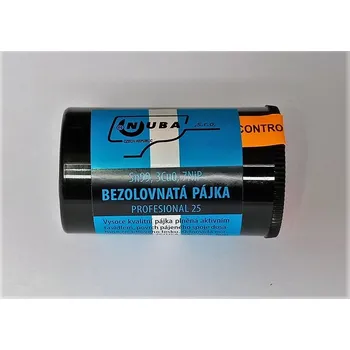 Páječka Pájecí cín Sn99, 3Cu0, 7NiP, pr.1,0mm - 25g