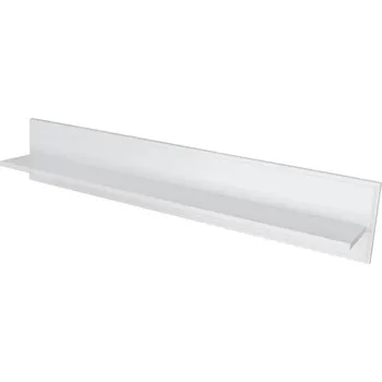 police KATMANDU Nástěnná police Toskania, bílá, rozměr 22x120x17