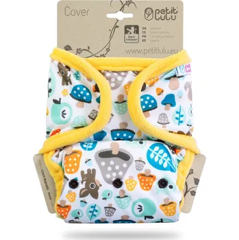 Plenkové kalhoty Petit Lulu s.r.o. Houbičky - svrchní kalhotky s kapsami pat