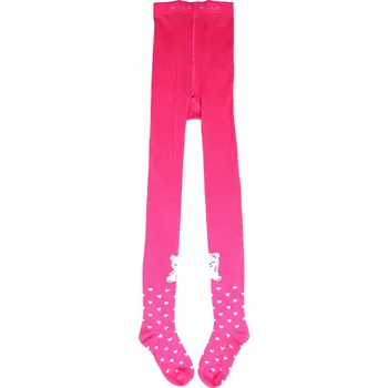 Dívčí punčocháče růžové se srdíčky Wolf P2110 Velikost: 98/104