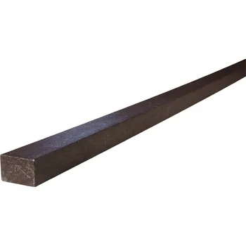 Příslušenství pro plot Plastové hranoly Transform 60x40x2000, hnědé - recyklát - Plastový hranol