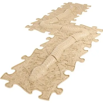 ortopedická podložka WOOPIE ORTOPEDICKÁ A SENZORICKÁ PODLOŽKA HAD BÉŽOVÁ 6KS