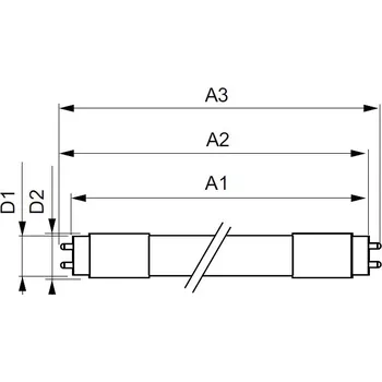LED trubice Philips Zářivková LED trubice MASTER LEDtube 1200mm HO 12.5W 840 T8