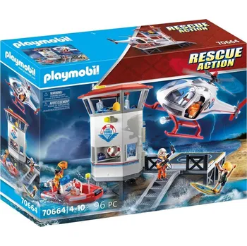 Stavebnice Playmobil Playmobil 70664 Mega Set Pobřežní stráž