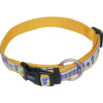 Obojek pro psa Nobby STYLE obojek nylon oranžový XSS-XS 15-21cm