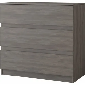 Komoda Eoshop Komoda 3S Klaudie, Sosna/ borovice černá norská