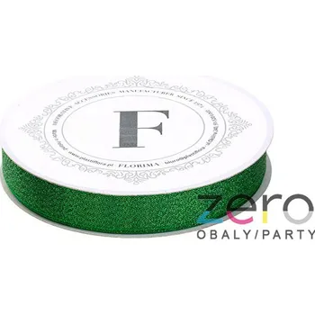 Stuha Stuha tkaná 1,5 cm x 10 m - zelená