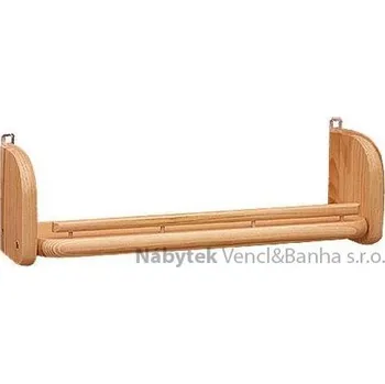 regál dřevěná závěsná polička z masivního dřeva borovice drewfilip 53