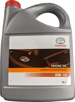 Toyota Advanced Fuel Economy 0W-16 5 l od 1 449 Kč 