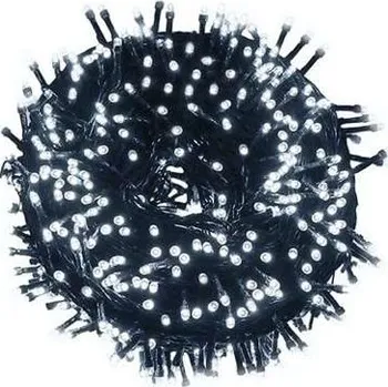 Vánoční dekorace ISO 11511 Vánoční osvětlení 500 LED, 3.7W studená bílá 53 m