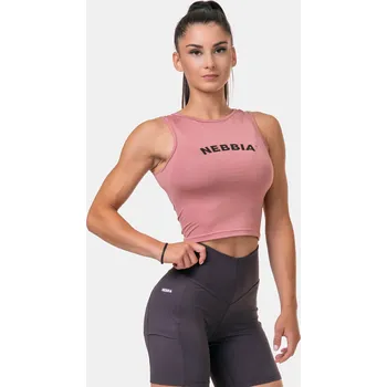 Dámské tričko Nebbia Fit & Sporty top 577 M růžová