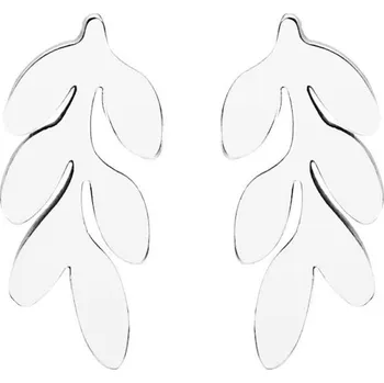 Náušnice Ocelové náušnice lístečky