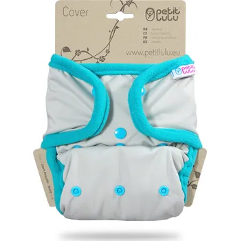 Hračka pro nejmenší Petit Lulu s.r.o. Šedé (tyrkys) - svrchní kalhotky pat