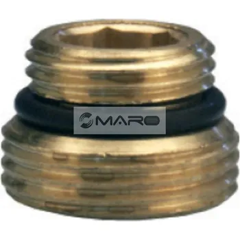 Hlavice pro radiátor Adaptér pro radiátory 1/2" x 3/4", mosaz, ASF 0002