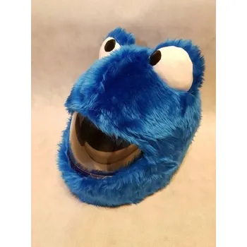 Helma na motorku Veselý potah na motohelmu Velké oči (Potah na motohelmu Velké oči)