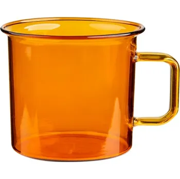 Muurla Hrnek Glass 0,35l, jantarový