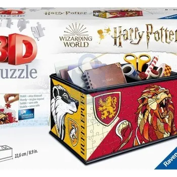 3D puzzle 3D puzzle úložná krabice Harry Potter 216 dílků 216 dílků, balení 1 ks