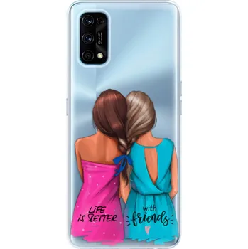 Pouzdro na mobilní telefon Odolné silikonové pouzdro iSaprio - Best Friends - Realme 7 Pro