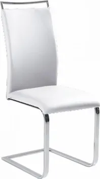 Jídelní židle Tempo Kondela Barna New bílá/chrom