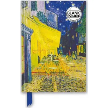 Umění Van Gogh: Cafe Terrace (Foiled Blank Journal) – FLAME TREE STUDIO (EN)