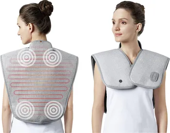 Masážní přístroj Sharper Image zahřívací polštářek na krk a ramena