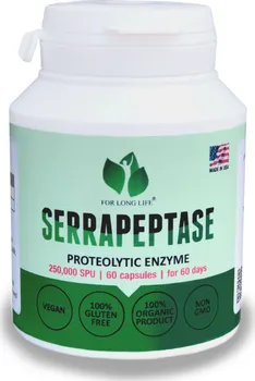 Přírodní produkt For Long Life Serrapeptase 60 cps.