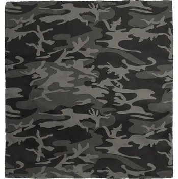 Rothco Jumbo šátek 68 x 68 cm, black camo