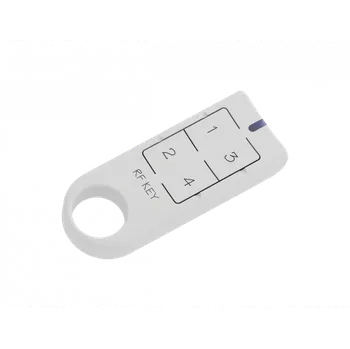 Dálkový ovladač vrat ELKO EP 4333 RF Key/W bílá