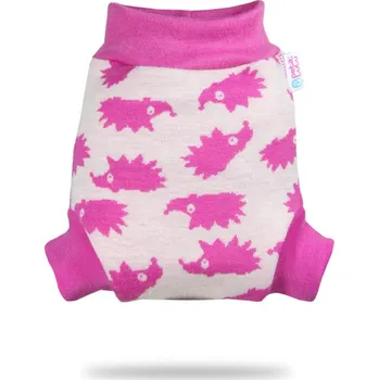 Petit Lulu s.r.o. Růžoví ježci - vlněné svrchní kalhotky - L