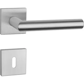 Dveřní kování Rozetová klika APRILE kování AT - ARABIS - HR 7S zamak Provedení: kl./kl. na rozetách, Povrch: OCS - Chrom broušený 8584138425994