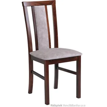 Jídelní židle Drewmax dřevěná jídelní židle z masivu čalouněná Milano 7 drewmi