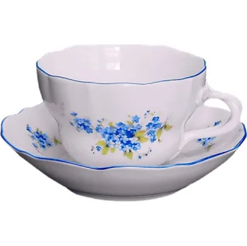 Porcelánový šálek s podšálkem POMNĚNKY- 400 ml