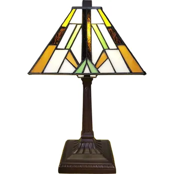 Lampička Stolní Tiffany lampa Avice - 20*20*34 cm
