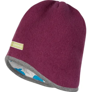 Kojenecká čepice Dětská čepice zimní - pravá vlna-fleece loud + proud Velikost: 74/80