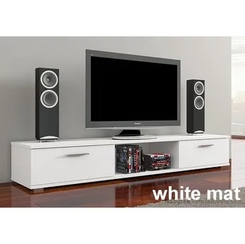 Televizní stolek Adrk Moderní televizní stolek RTV Aridea White Shine – bílý lesk