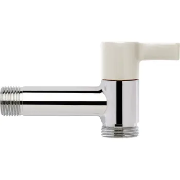 Vodovodní kohout Zahradní ventil 1/2" ECO-TAP single, bílý/chrom