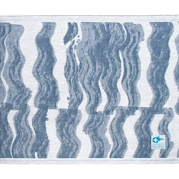 Lapuan Kankurit Podložka do sauny Aallonmurtaja 46x60, modrá