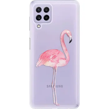 Pouzdro na mobilní telefon Odolné silikonové pouzdro iSaprio - Flamingo 01 - Samsung Galaxy A22