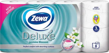 Toaletní papír Zewa Deluxe Jasmine Blossom 3vrstvý 8 ks