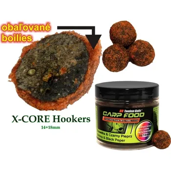 Boilies Super Feed X Core hookers 14/18, 200ml Sweet Devil