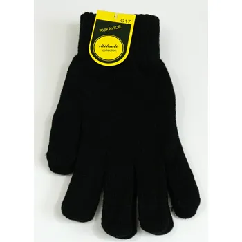 Rukavice Ventuno trade Pánské černé rukavice