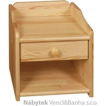 Noční stolek dřevěný noční stolek z masivního dřeva borovice 25 drewfilip