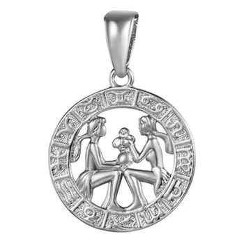 Šperk Stříbrný přívěšek znamení blíženci STRZ0737BLIRHF