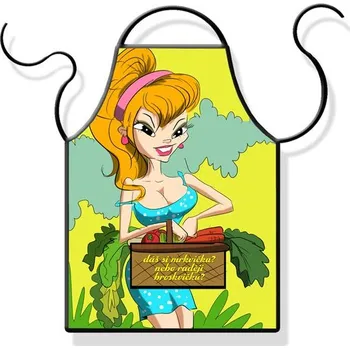DIVJA Zástěra - Dáš si mrkvičku?