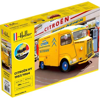 Plastikový model Heller 1/24 CITROËN HY 1957/1964 Service Citroen - Starter Kit